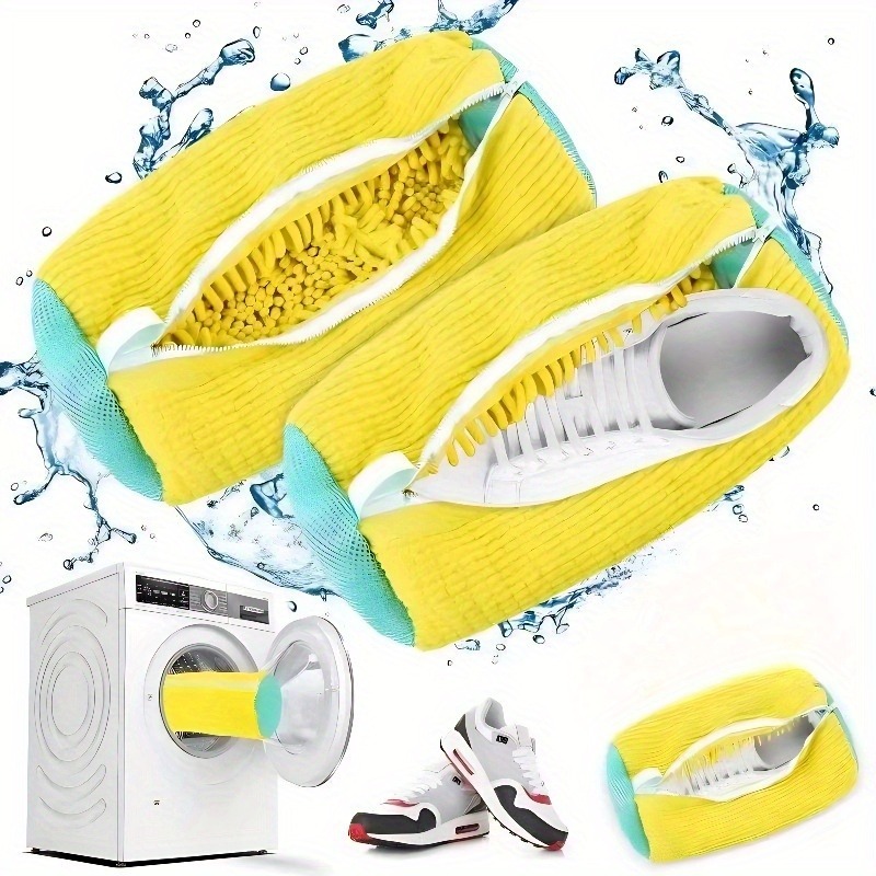Heavy Equipment Washing - Heavy-Duty Shoe Wash Bag, 360° Cleaning