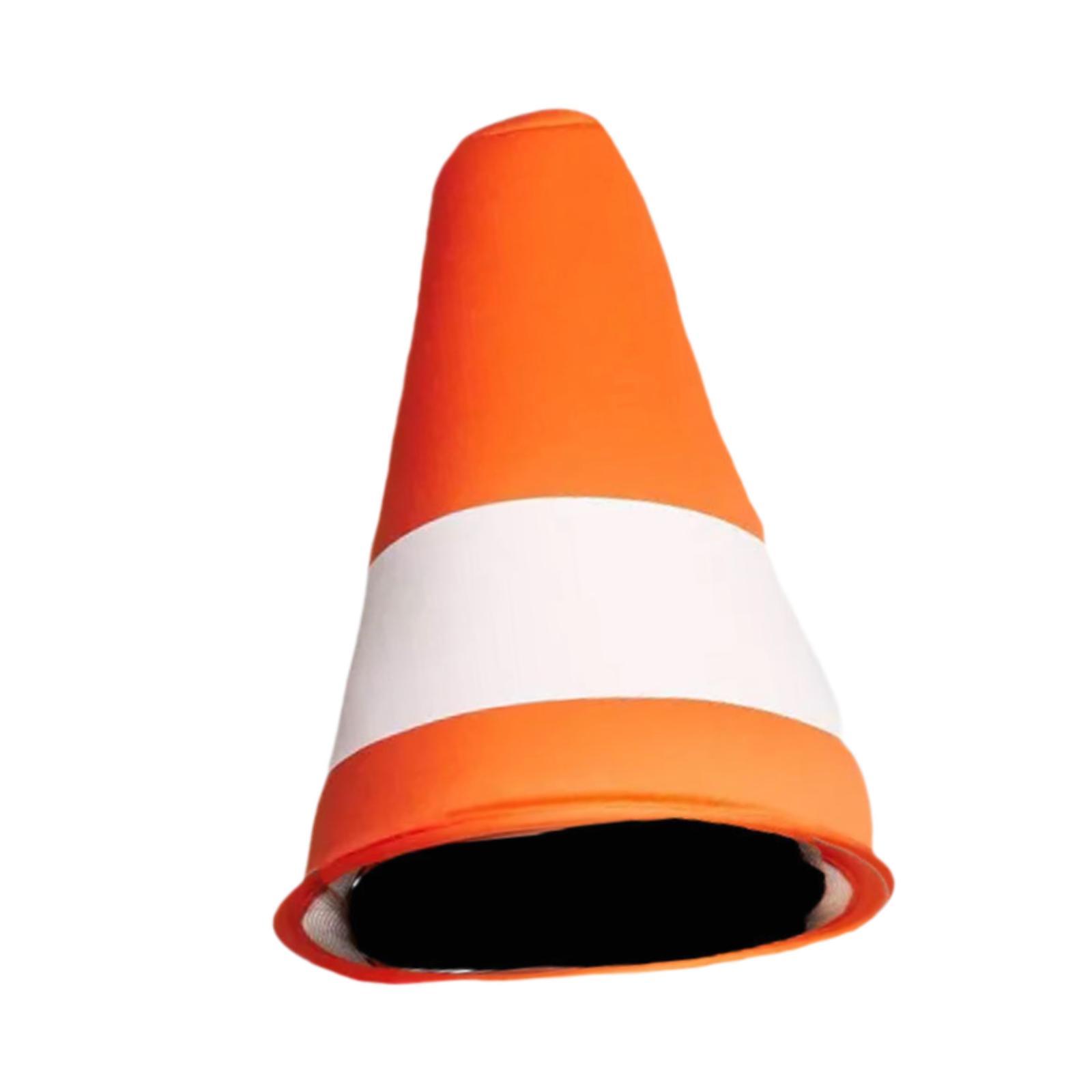 Road Traffic Cone - Traffic Cone Hat, Costume Accessory, Road