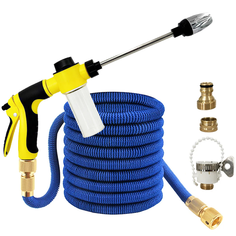 Heavy Equipment Washing - Heavy Expandable Magic Hose, With Foam