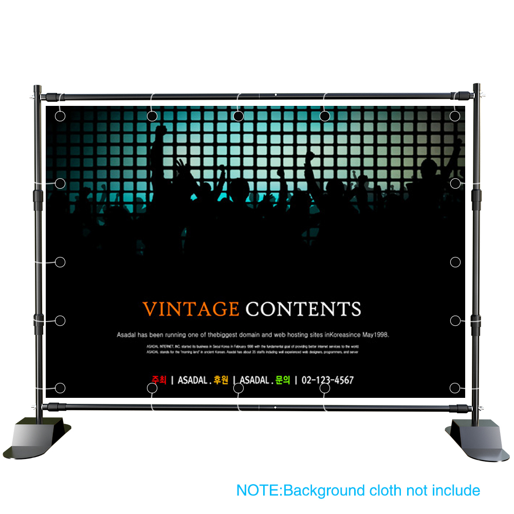 Heavy Equipment Video - 2.4x3M Versatile Heavy Duty Backdrop Stand