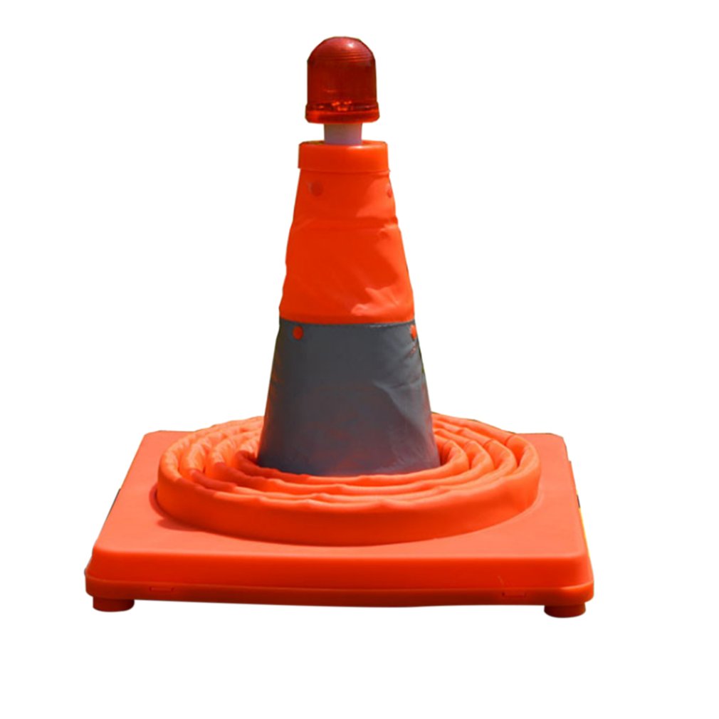Road Traffic Cone - Telescopic Folding Road Cone Barricades Warning