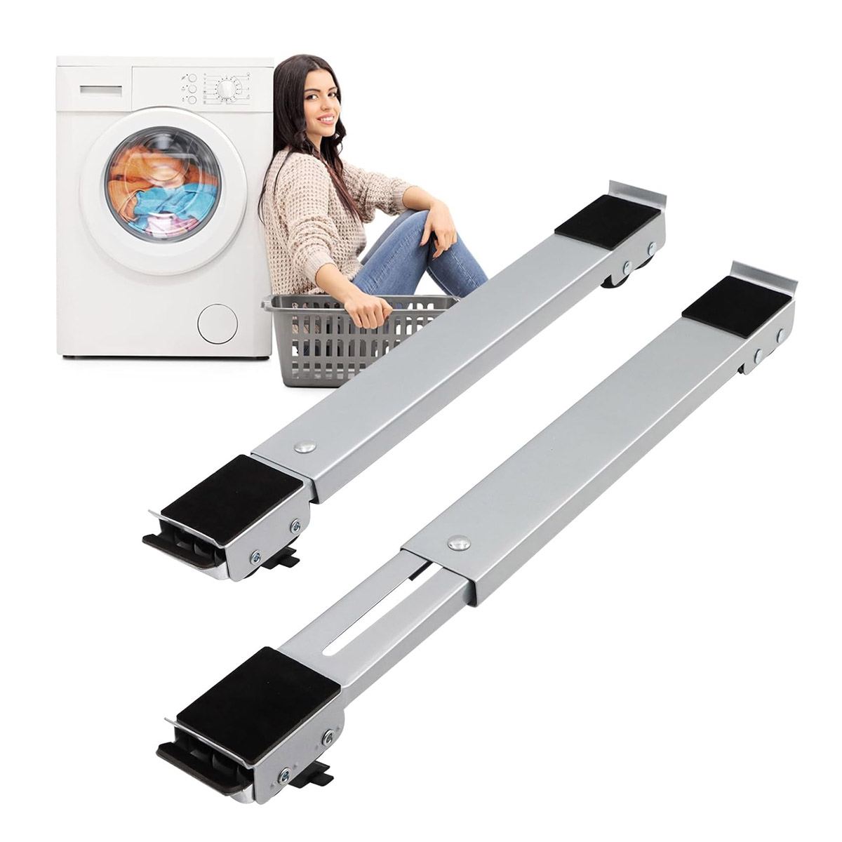 Heavy Equipment Washing - Extendable Furniture Appliances Rollers, Mover Tools