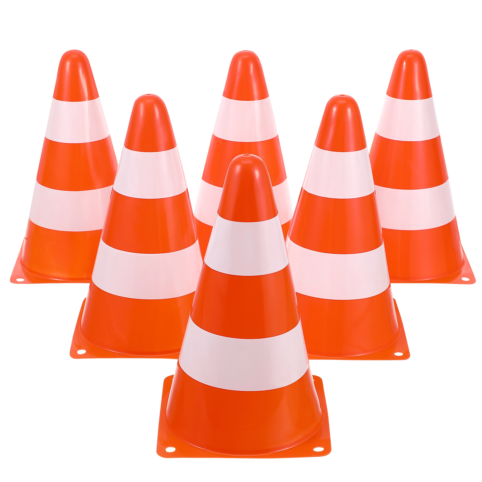 6pcs Traffic Cones High Visibi - огляд і ціна Road Traffic Cone