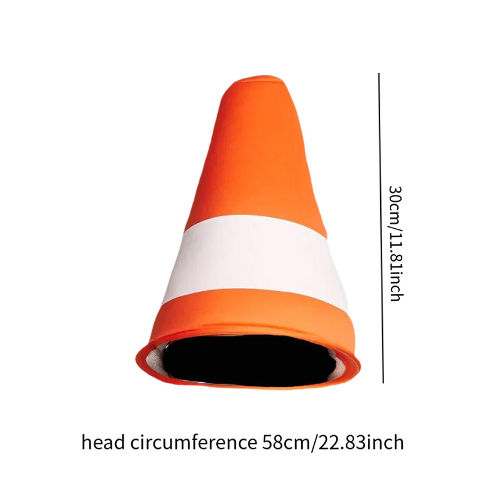 Traffic Cone Hat, Costume Acce - огляд і ціна Road Traffic Cone