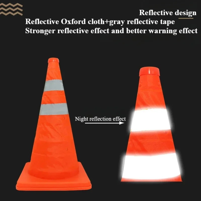 Foldable Traffic Reflective Sa - огляд і ціна Road Traffic Cone
