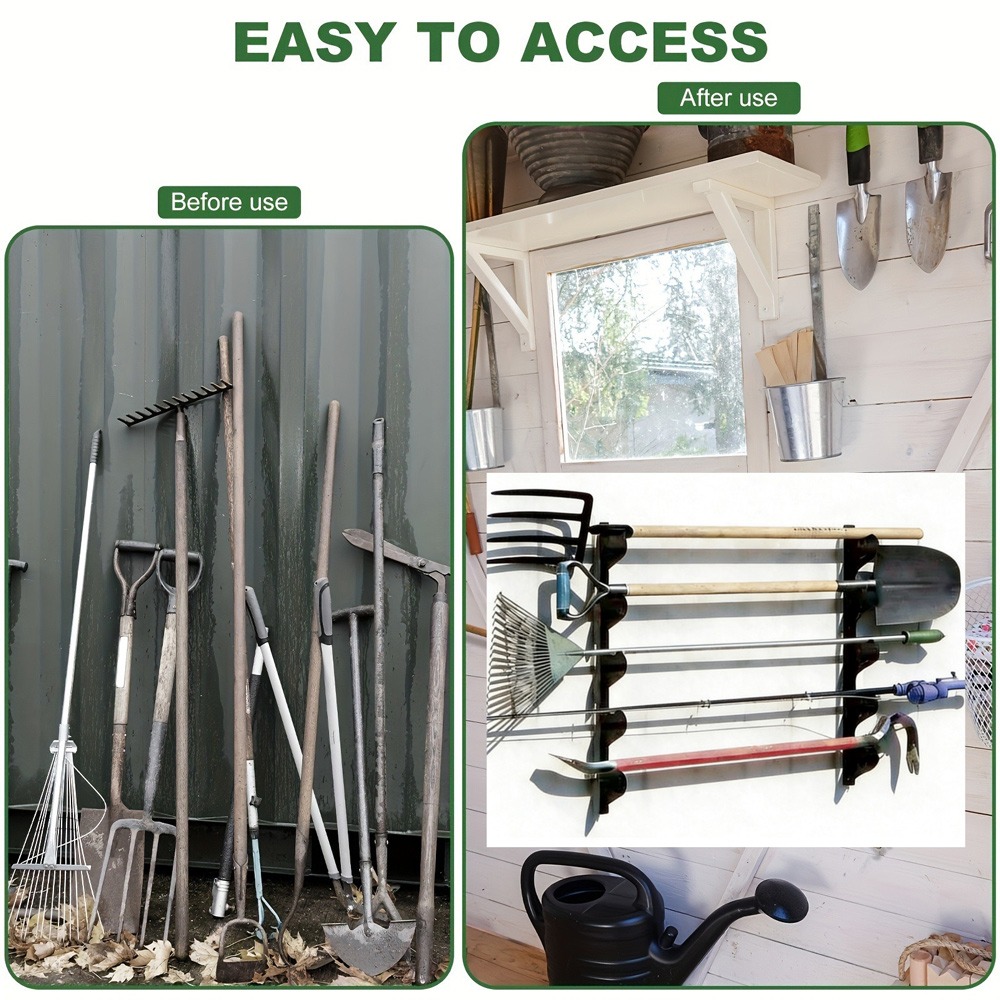 Wall‑Mounted Farm Yard Tool St - огляд і ціна Heavy Equipment Storage Yard
