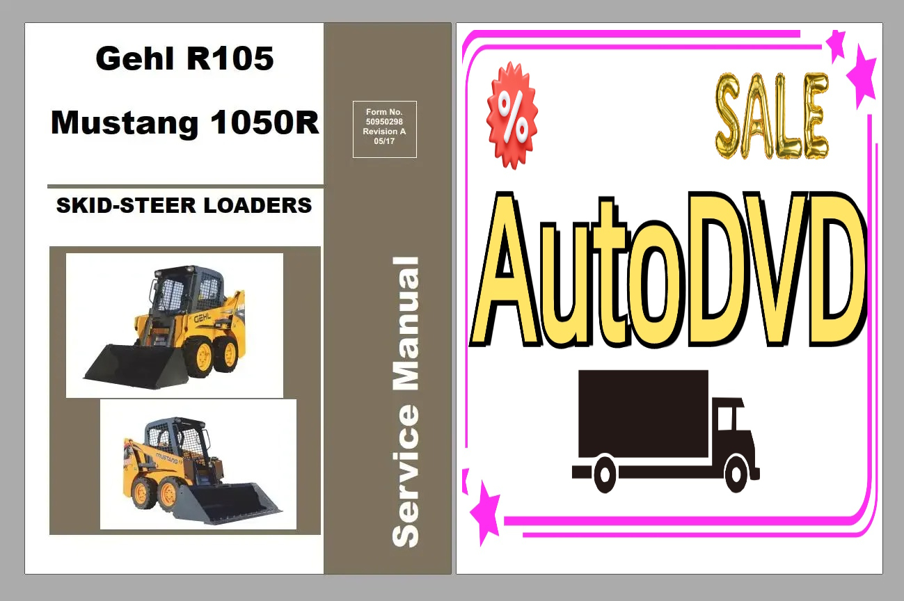 AutoDVD Mustang Machinery Heav - огляд і ціна Heavy Equipment Manual