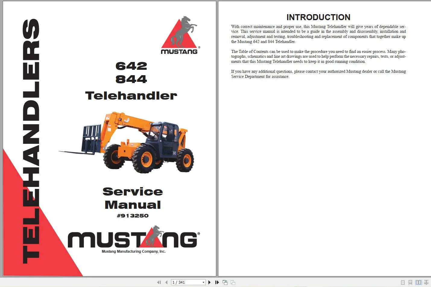 AutoDVD Mustang Machinery Heav - огляд і ціна Heavy Equipment Manual