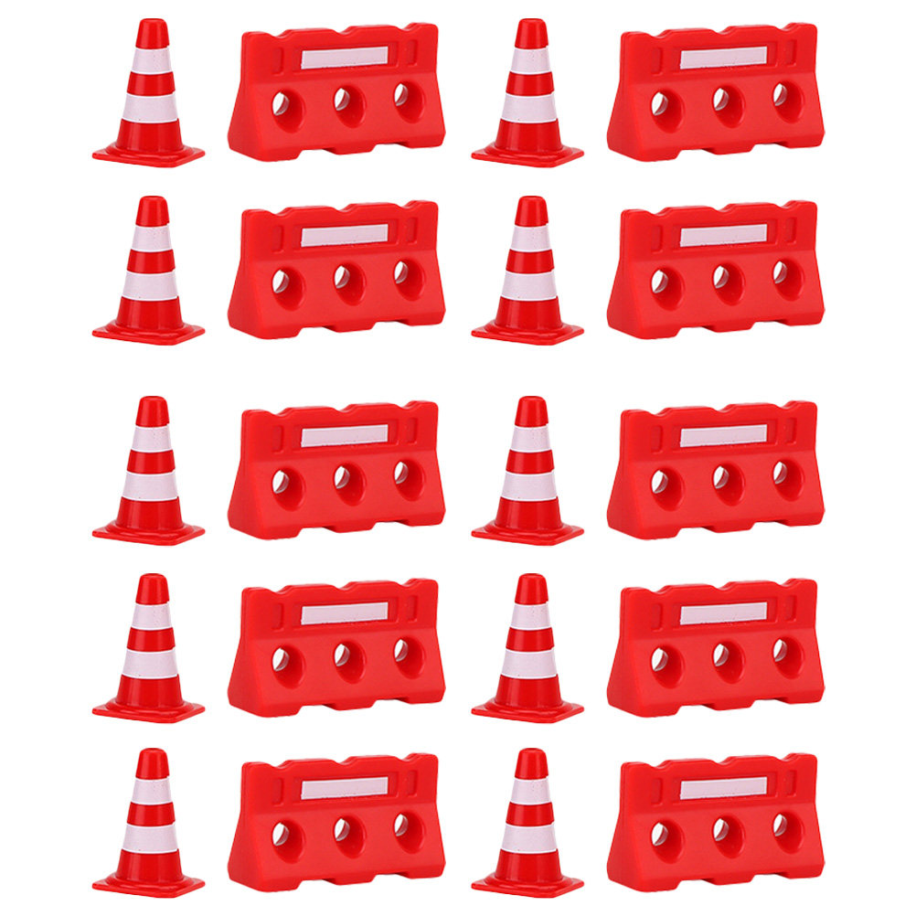 20Pcs Road Cone Fence Traffic  - огляд і ціна Road Traffic Cone