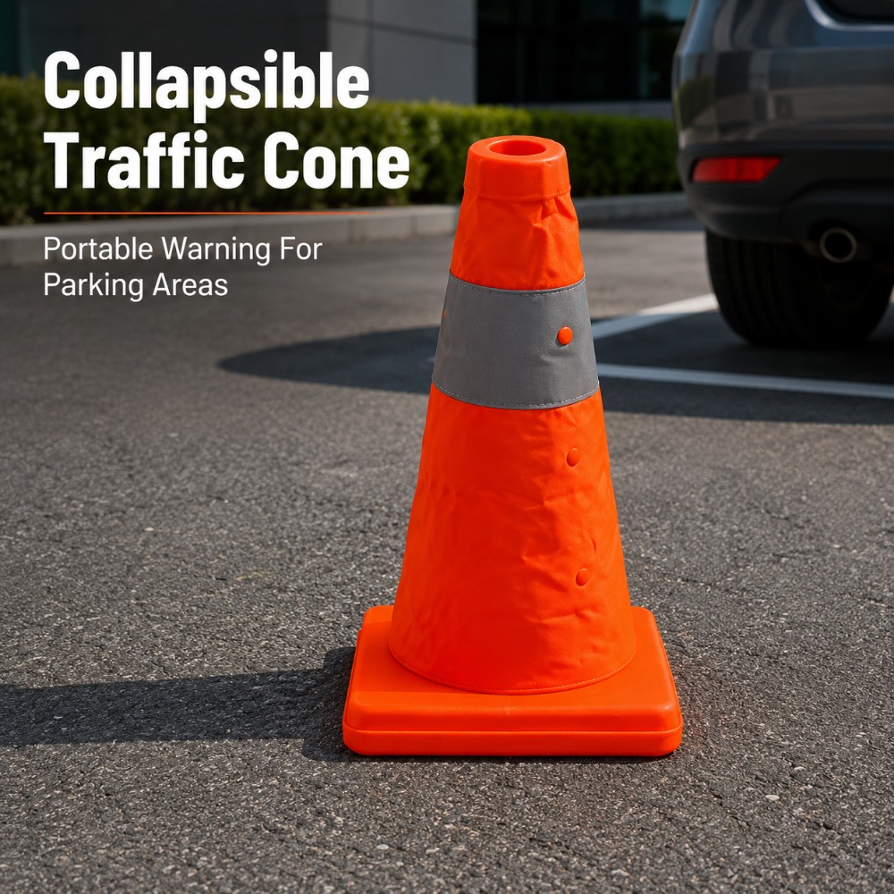 Collapsible Reflective Traffic - огляд і ціна Road Traffic Cone