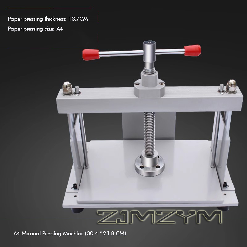 Manual Paper Press Machine A4  - огляд і ціна Heavy Equipment Manual