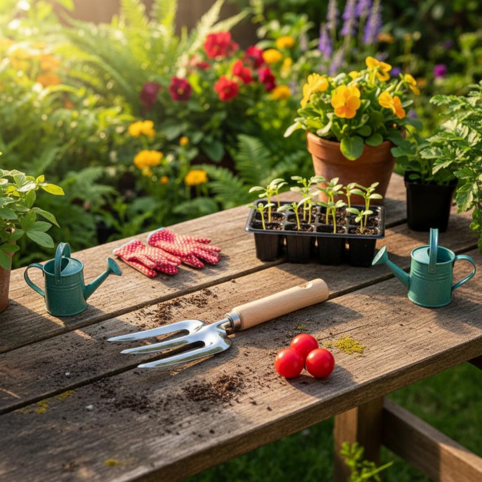Gardening Tool Set Lightweight - огляд і ціна Heavy Equipment Storage Yard