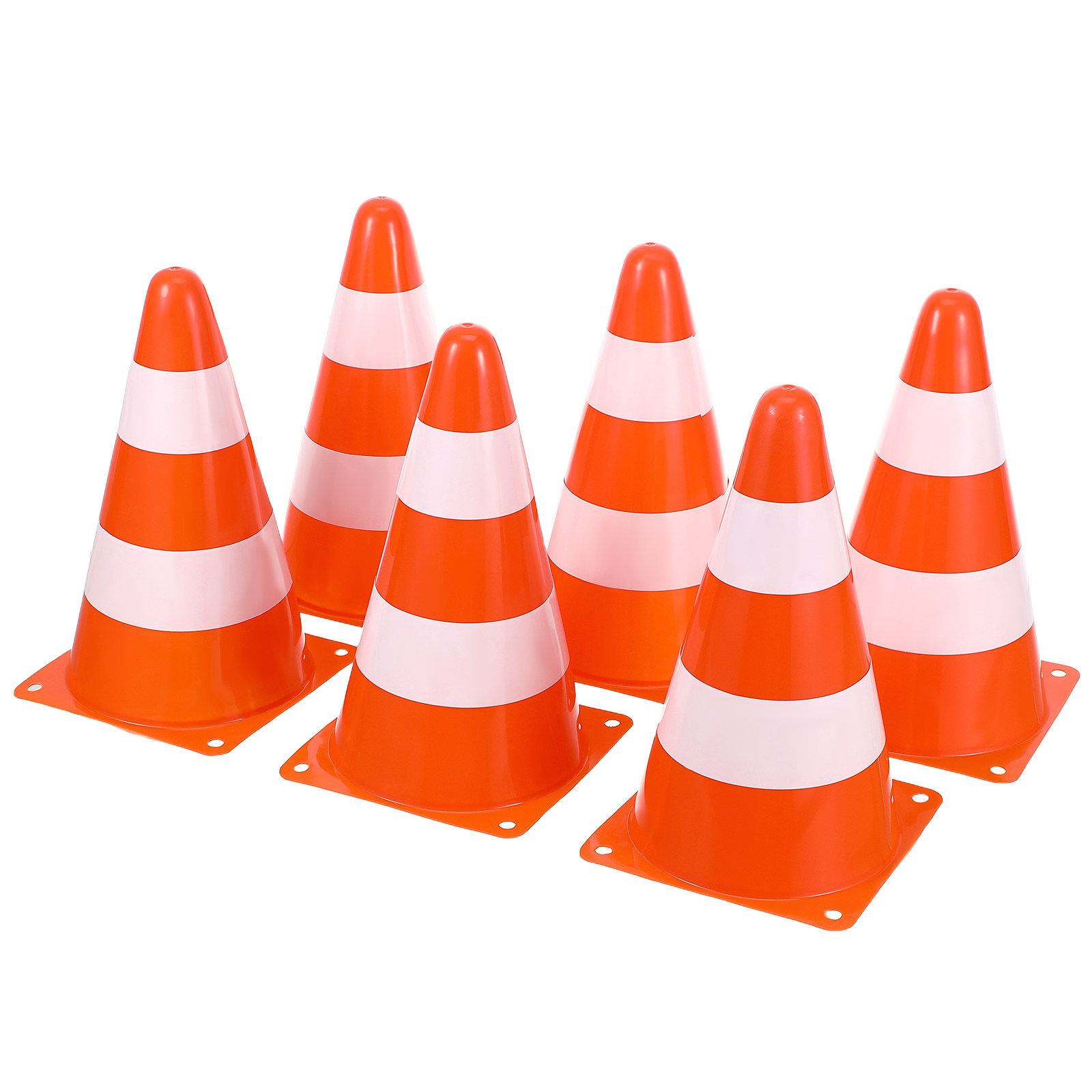 6Pcs Traffic Cones Bright Colo - огляд і ціна Road Traffic Cone
