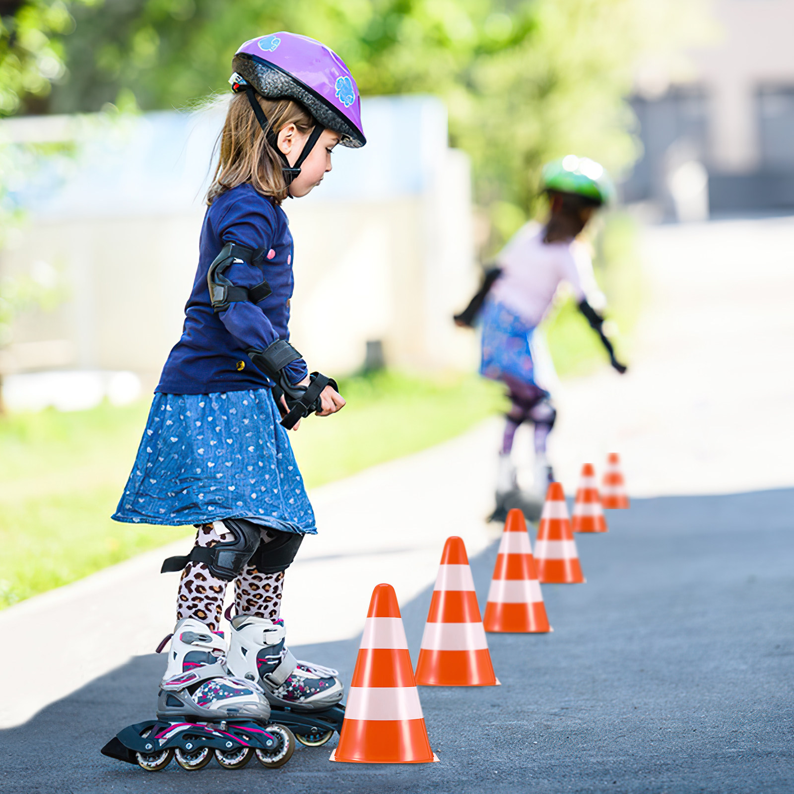 6Pcs Traffic Cones Bright Colo - огляд і ціна Road Traffic Cone