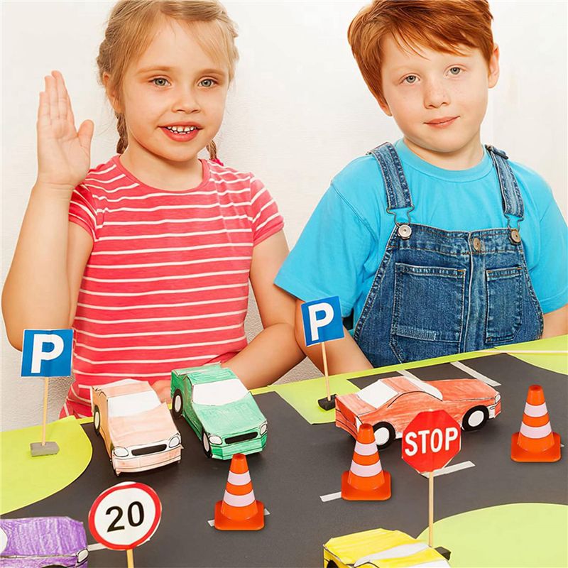 SEWS-Mini Traffic Cones 40Pcs  - огляд і ціна Road Traffic Cone